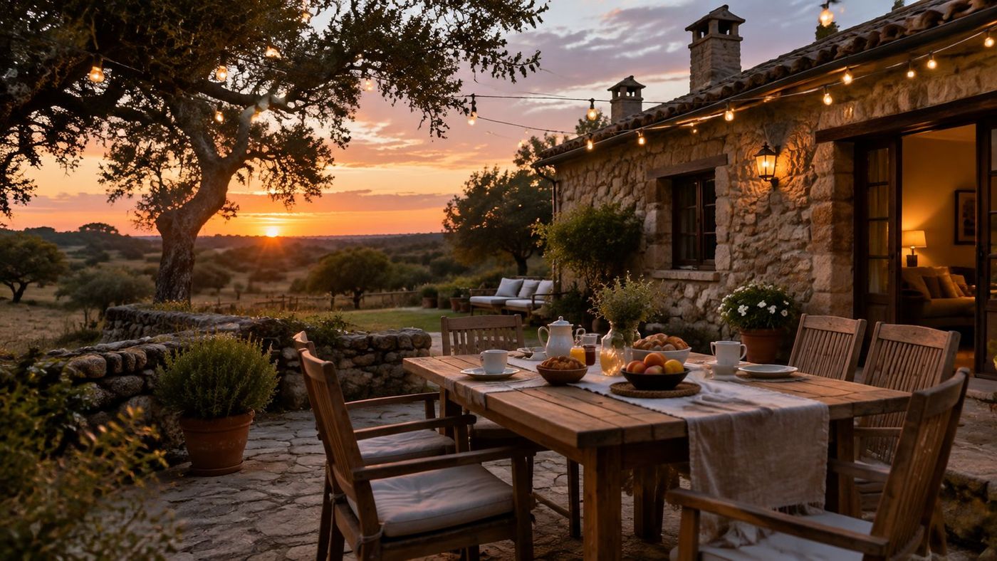 Turismo rural en una finca: cómo abrir un alojamiento en Extremadura