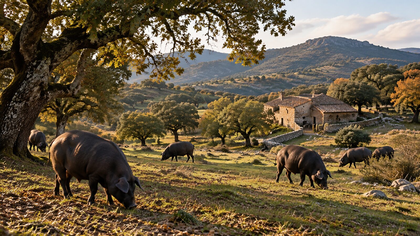 Sierra de Montánchez und Tamuja: Dehesa-Fincas im Land des Schinkens