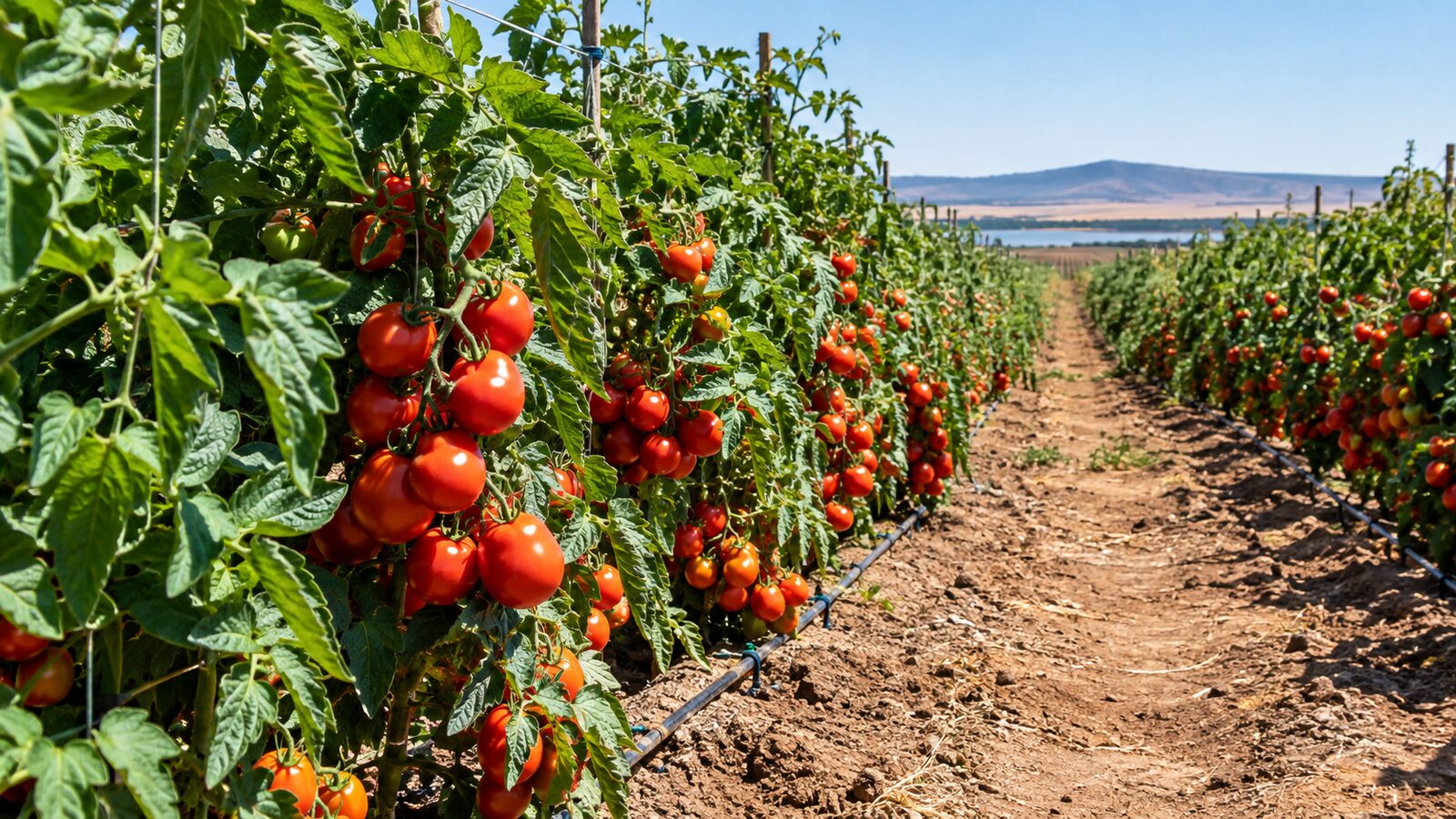 Industrietomate in den Vegas del Guadiana: was bei einem Bewässerungsanwesen zu prüfen ist