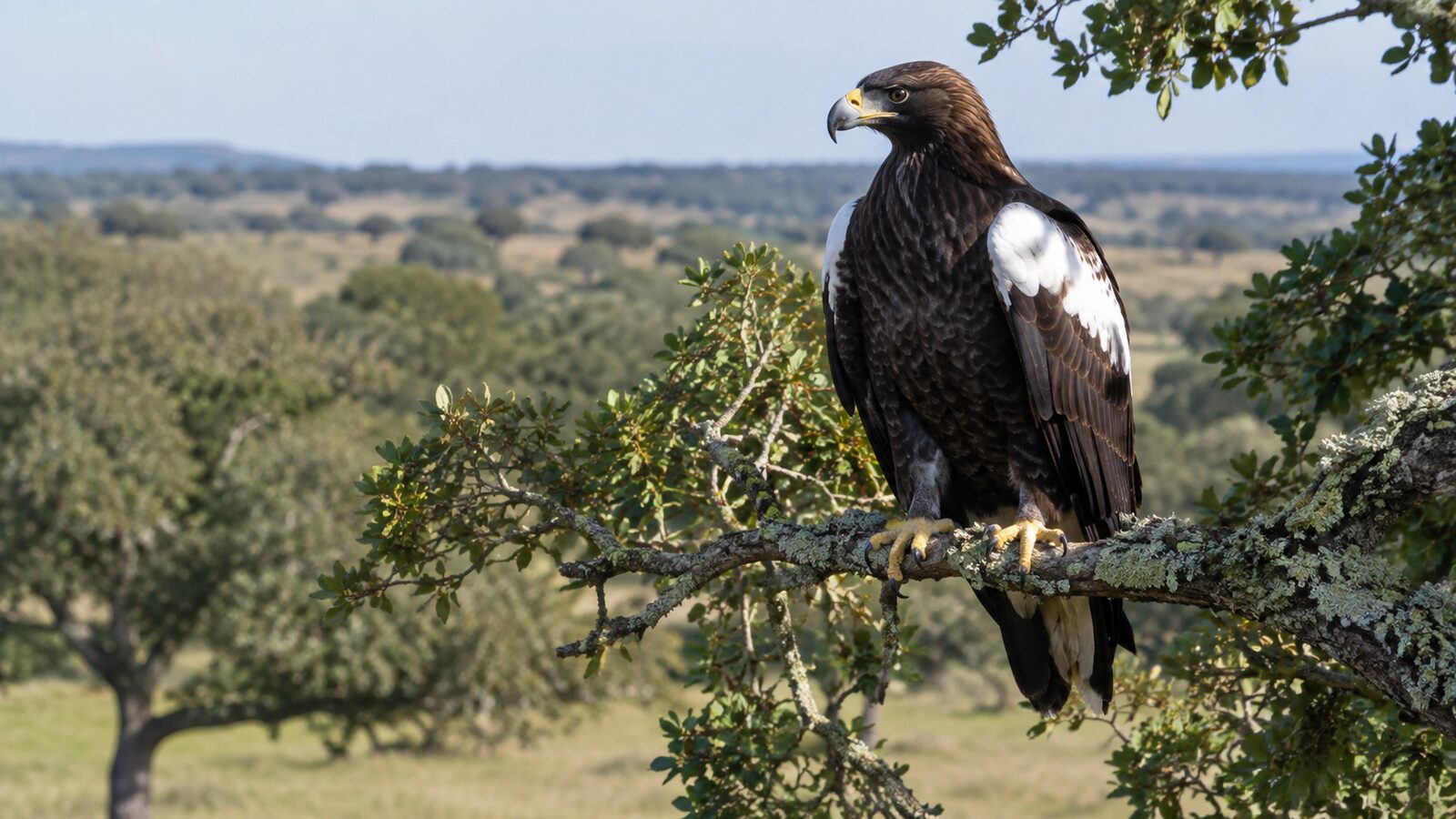 Águila imperial ibérica: qué saber si una finca tiene nidos o vive en su entorno